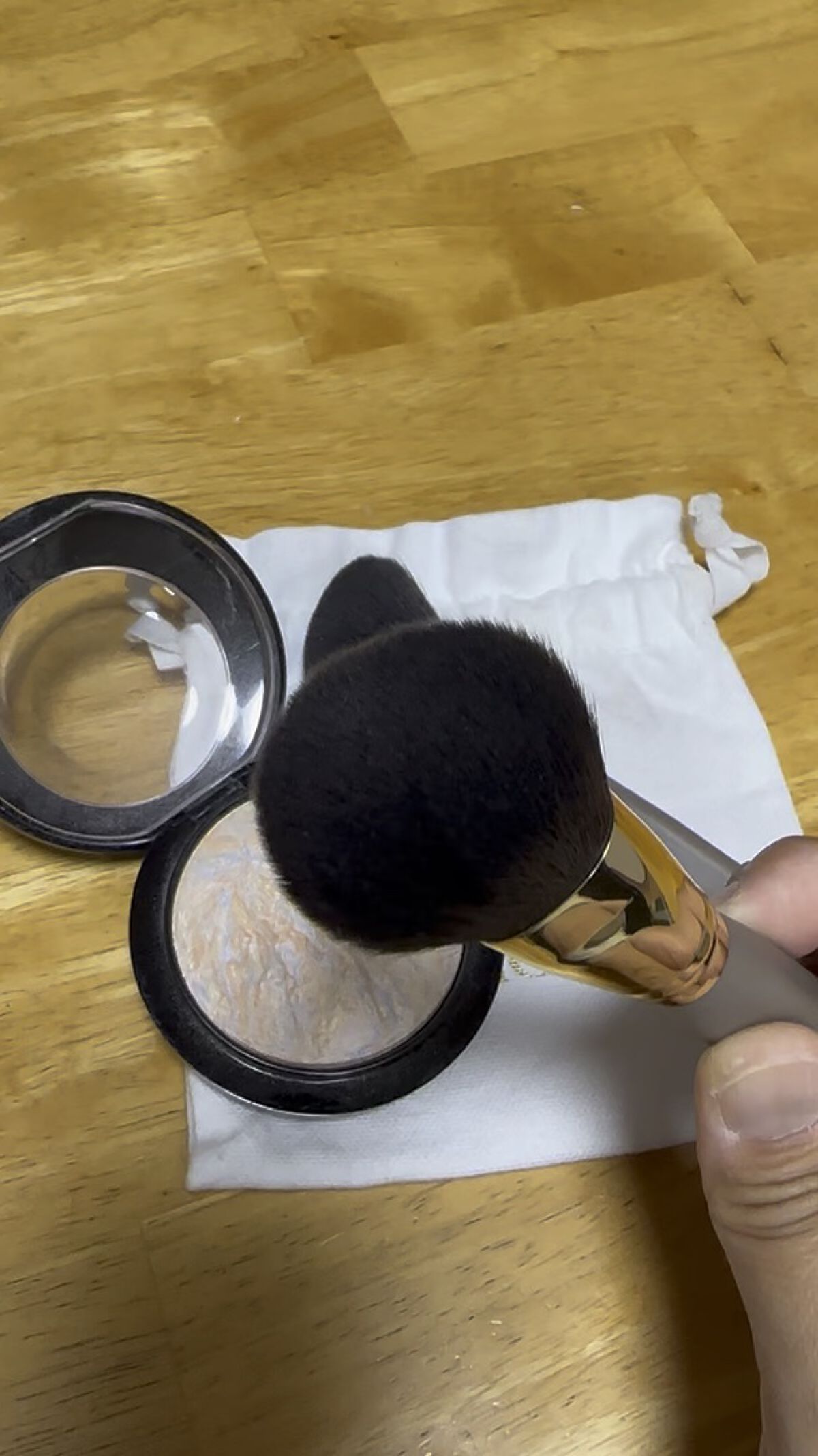 パウダーブラシ/フェリセラ/メイクブラシを使ったクチコミ（2枚目）