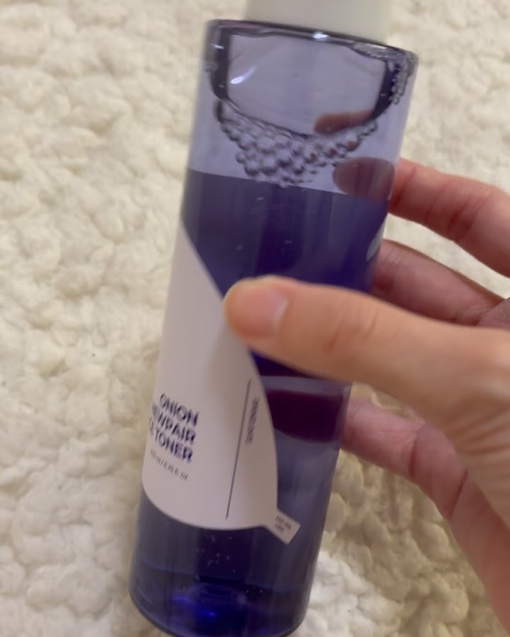 オニオン ニューペア エッセンス トナー/Isntree/化粧水の動画クチコミ5つ目