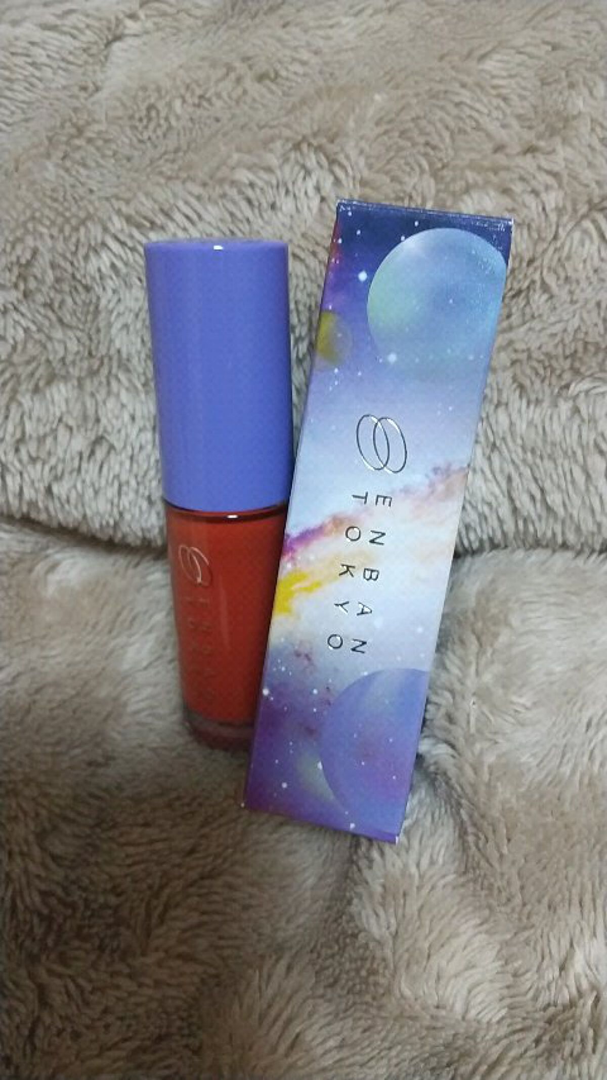 オーバーナイトリップティント/ENBAN TOKYO/口紅を使ったクチコミ（1枚目）