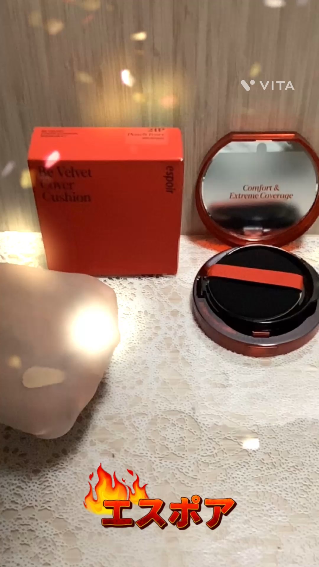 プロテーラービーベルベットカバークッション/espoir/クッションファンデーションの人気ショート動画