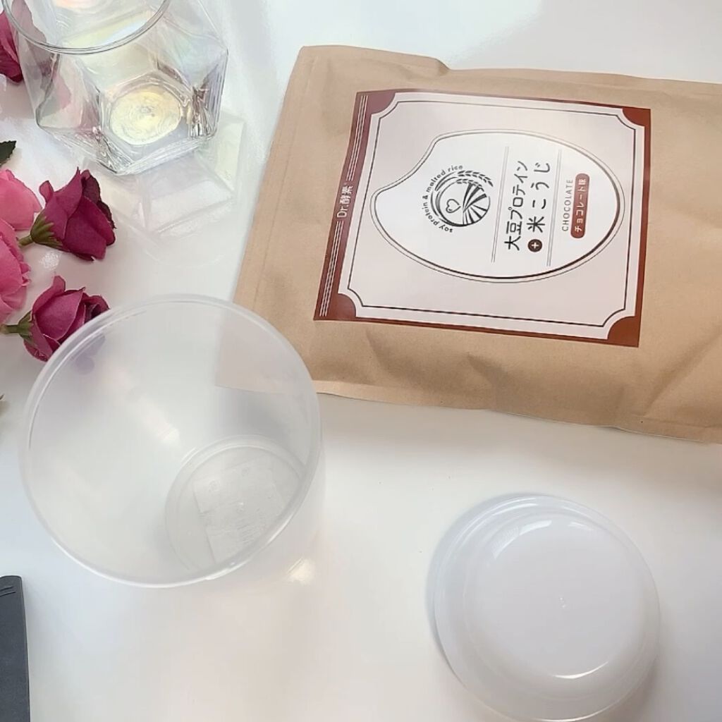 大豆プロテイン＋米こうじ/Dr.KOUSO/ソイプロテインを使ったクチコミ（3枚目）