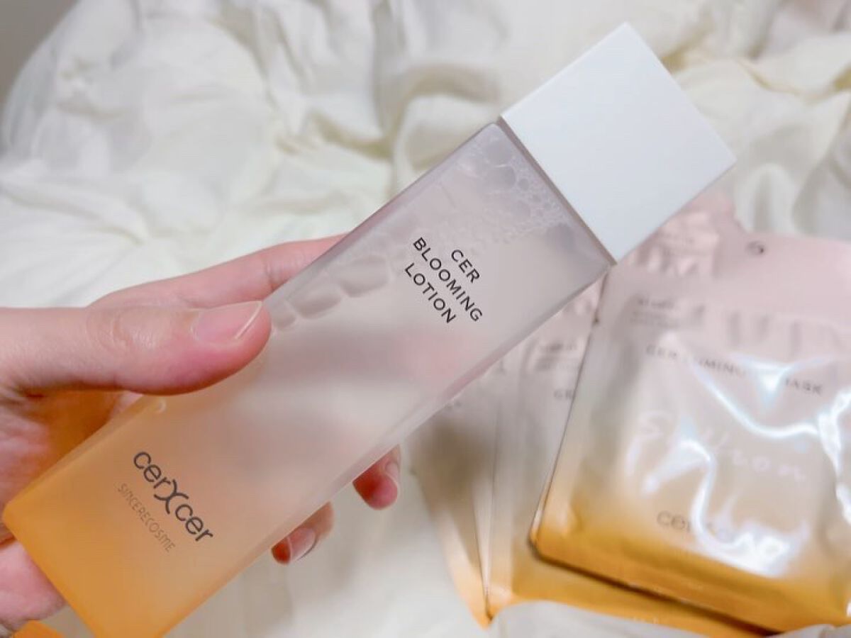  ブルーミングローション/cerXcer/化粧水を使ったクチコミ（3枚目）