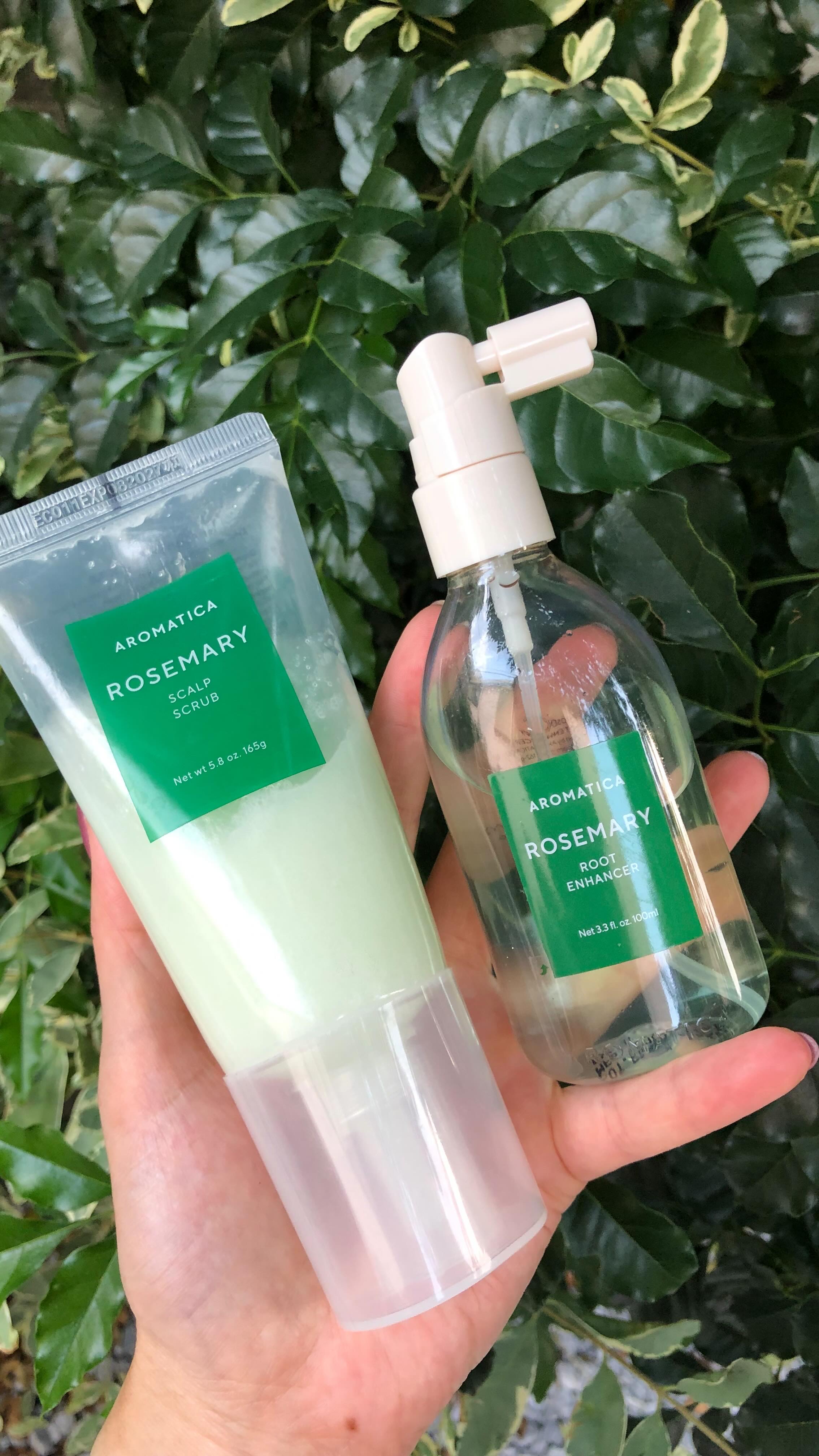 ローズマリールートエンハンサー/AROMATICA/頭皮ローションを使ったクチコミ（1枚目）