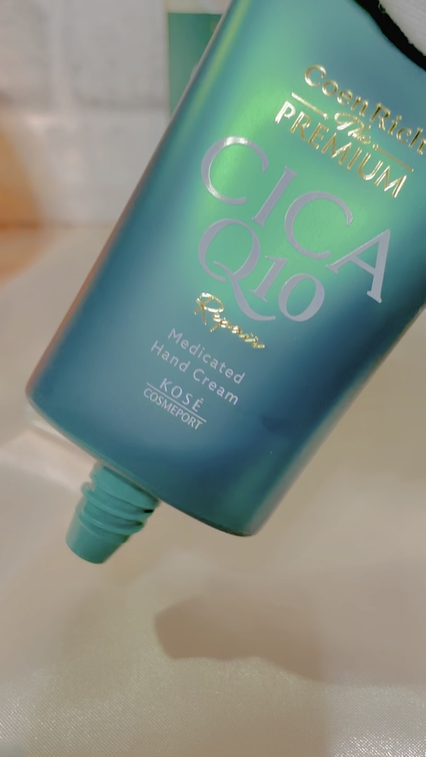 コエンリッチ　ザ　プレミアム  薬用CICAリペア　ハンドクリーム　N 【医薬部外品】/コエンリッチQ10/ハンドクリームの人気ショート動画