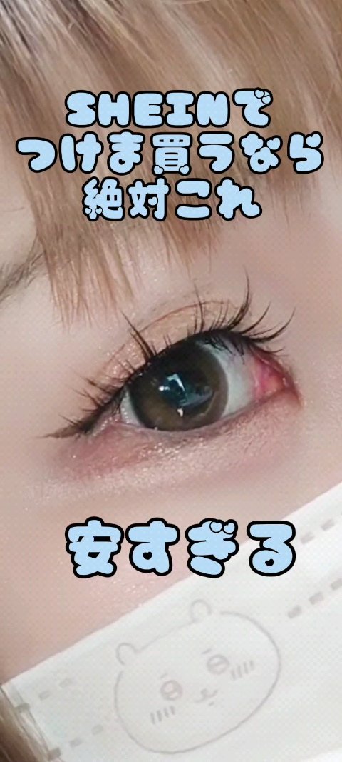 つけまつ毛/SHEIN/つけまつげを使ったクチコミ（1枚目）