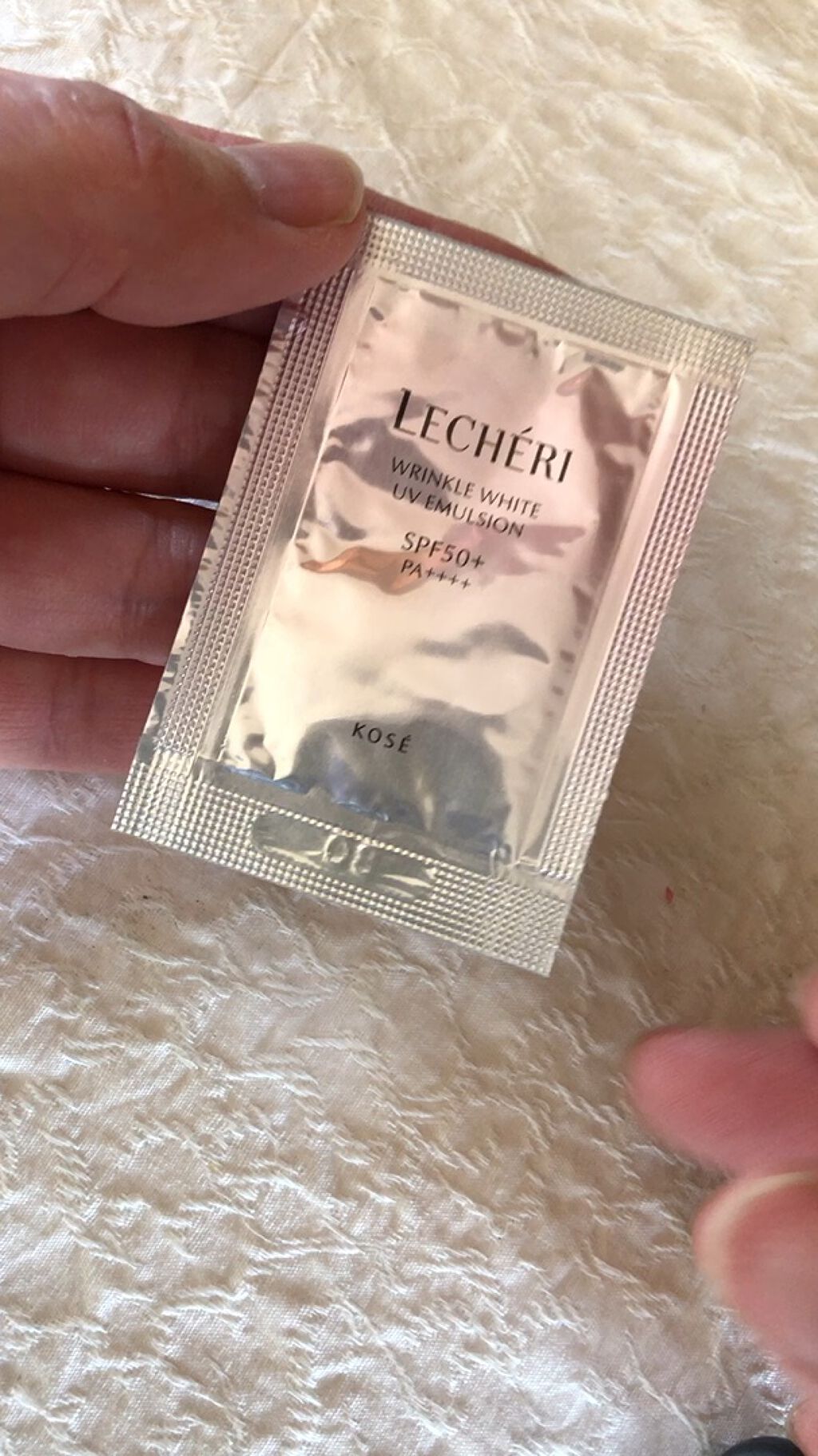 リンクルホワイト UVエマルジョン/ルシェリ/乳液を使ったクチコミ（1枚目）