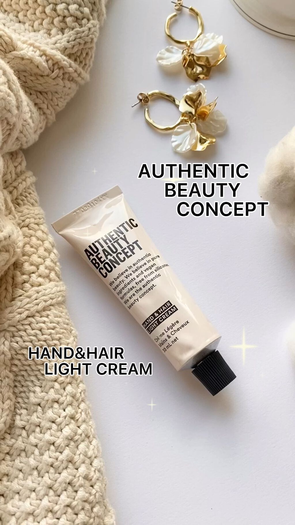 ハンド＆ヘア ライトセラム/AUTHENTIC BEAUTY CONCEPT/ハンドクリームを使ったクチコミ（1枚目）