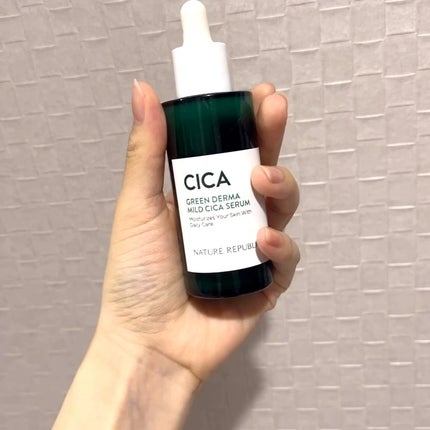 グリーンダーマCICAセラム/ネイチャーリパブリック/美容液の人気ショート動画