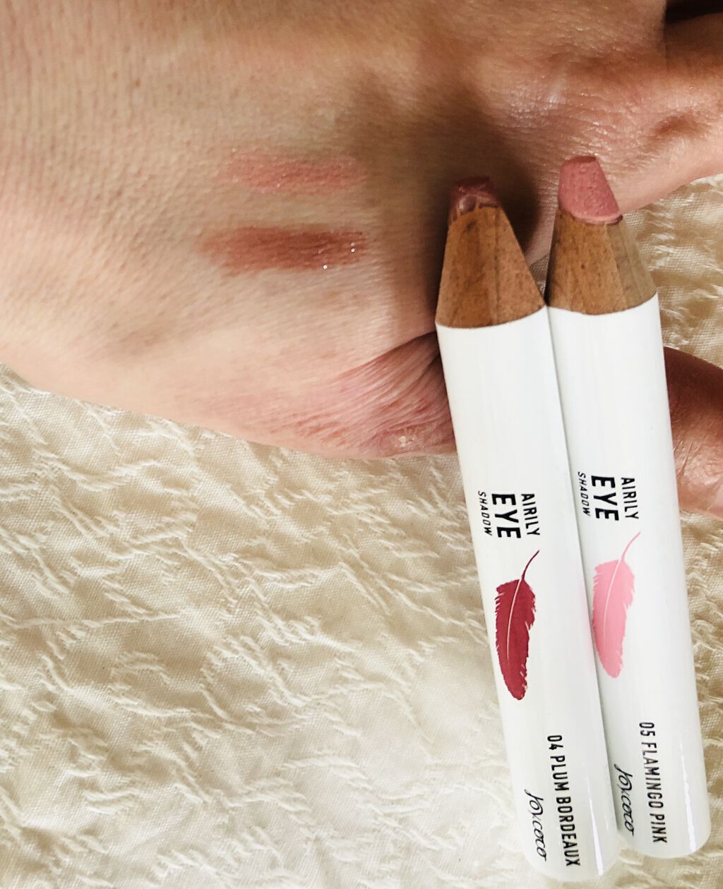 ジョイココ エアリーアイシャドウ/Joy.coco(ジョイココ)/単色アイシャドウを使ったクチコミ（1枚目）