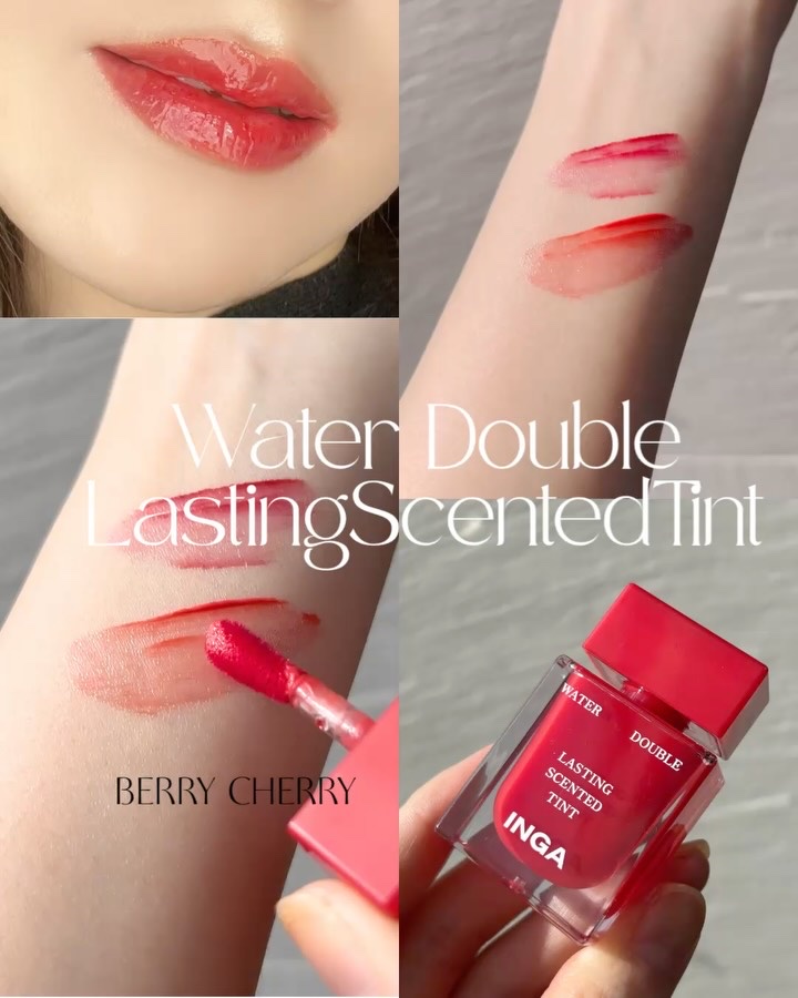 ウォーターダブルラスティングセンティッドティント/INGA/リップティントを使ったクチコミ（3枚目）