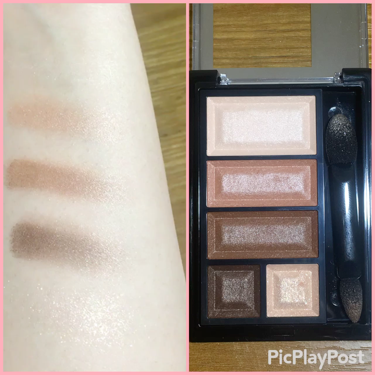 ショコラスウィート アイズ ソフトマット/リンメル ロンドン/アイシャドウパレットを使ったクチコミ（2枚目）