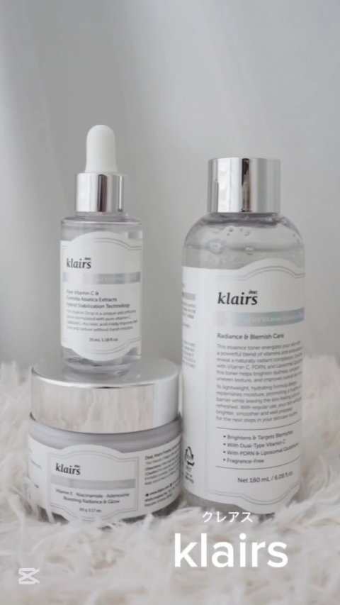 フレッシュリージュースドビタミンドロップ(35ml)/Klairs/美容液を使ったクチコミ（1枚目）