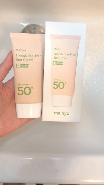 ファンデフリー サンクリーム/manyo/日焼け止めクリームの人気ショート動画
