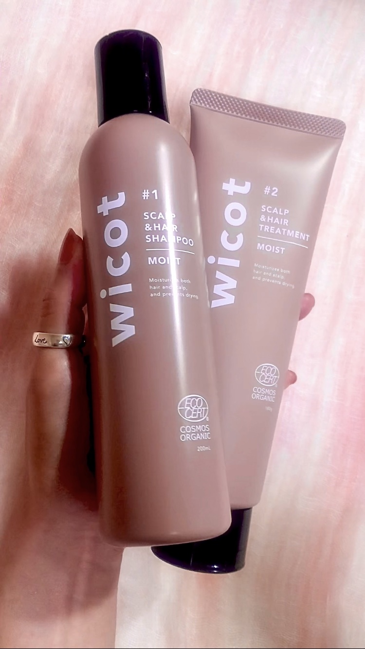 スカルプ＆ヘア シャンプー/トリートメント モイスト/wicot/市販シャンプーの動画クチコミ2つ目