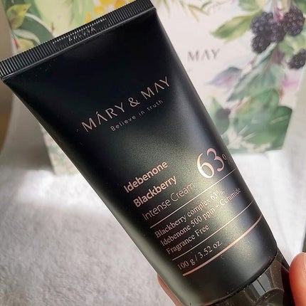 イデベノン+ブラックベリー インテンスクリーム/MARY&MAY/フェイスクリームの人気ショート動画