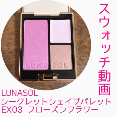 【LUNASOL】ルナソル シークレットシェイプパレット EX03(完売品)