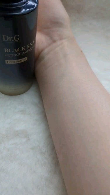 ドクタージー ブラックスネイルレチノールセラム/Dr.G/美容液を使ったクチコミ（3枚目）
