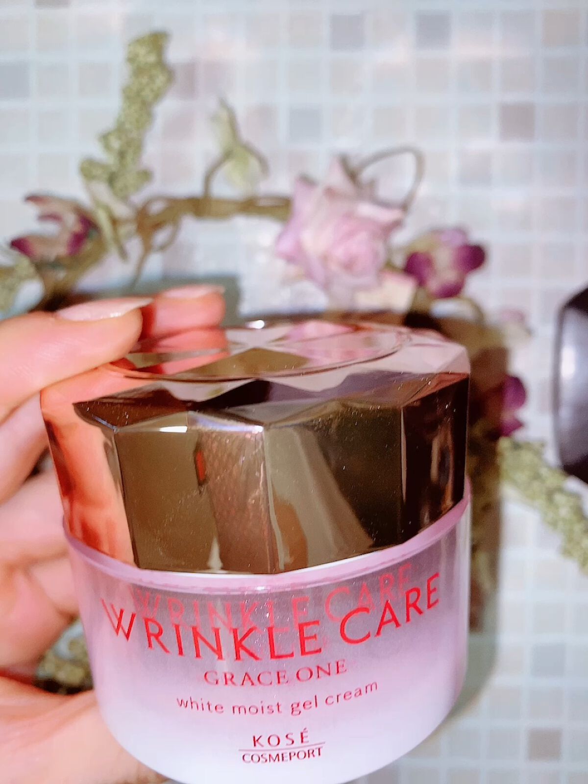 リンクルケア ホワイト モイストジェルクリーム/グレイスワン/オールインワン化粧品を使ったクチコミ（1枚目）