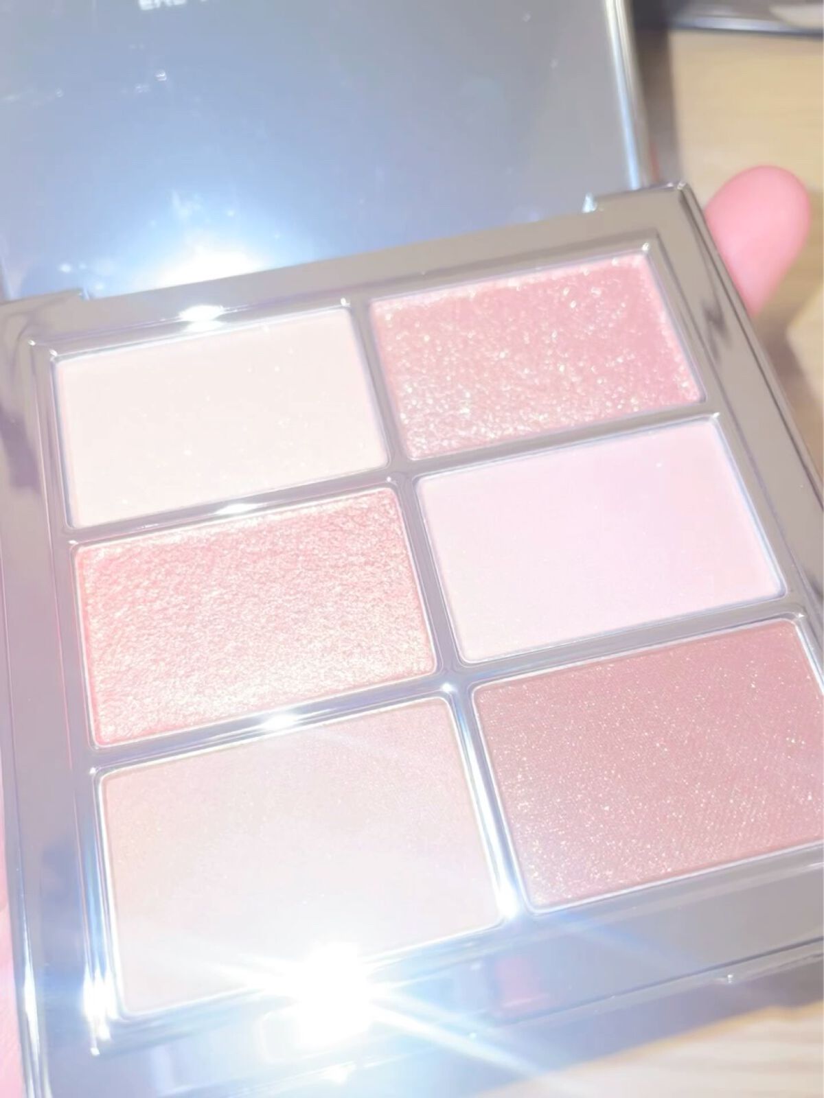 アイ ヴィーガン シアーパレット/AMUSE/アイシャドウパレットを使ったクチコミ（2枚目）