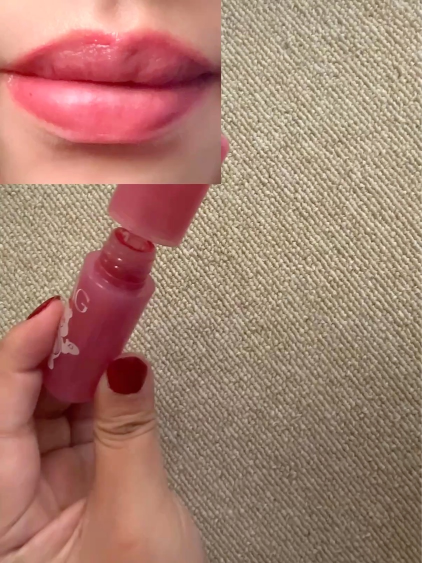 ウォーターフィットジェリーティント/TAG/リップティントを使ったクチコミ（2枚目）