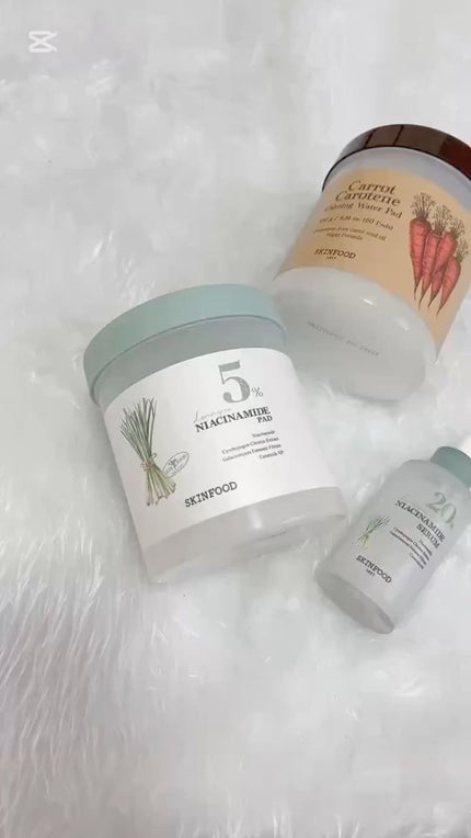 ナイアシンアミド5%パッド/SKINFOOD/その他スキンケアの人気ショート動画