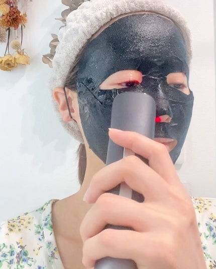 ディープブラック/ALFACE+/シートマスク・パックの動画クチコミ4つ目