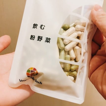 飲む粉野菜/ベジタブルテック/健康サプリメントを使ったクチコミ(1枚目)