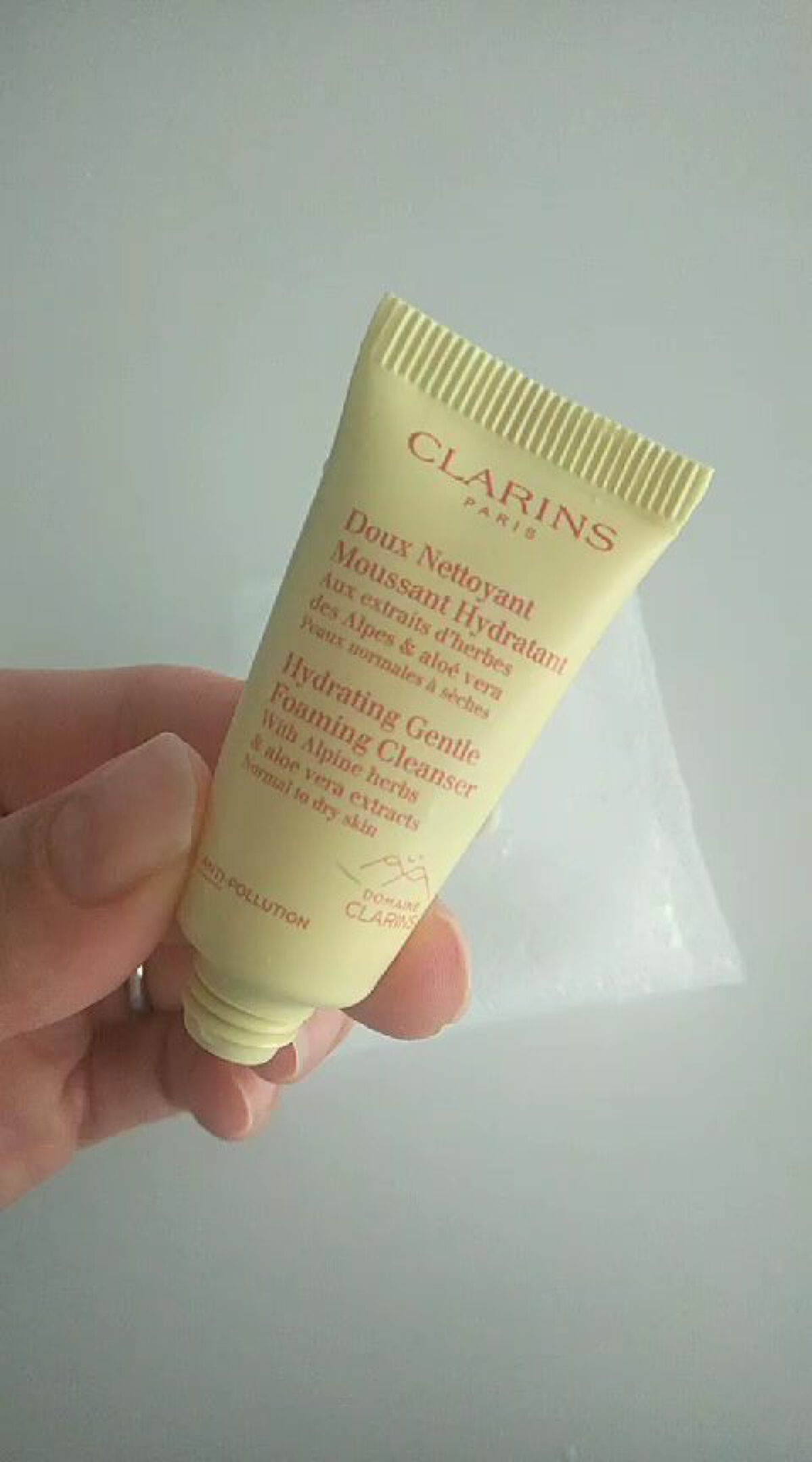 ジェントル フォーミング クレンザー SP ドライ／ノーマル/CLARINS/洗顔フォームを使ったクチコミ（1枚目）