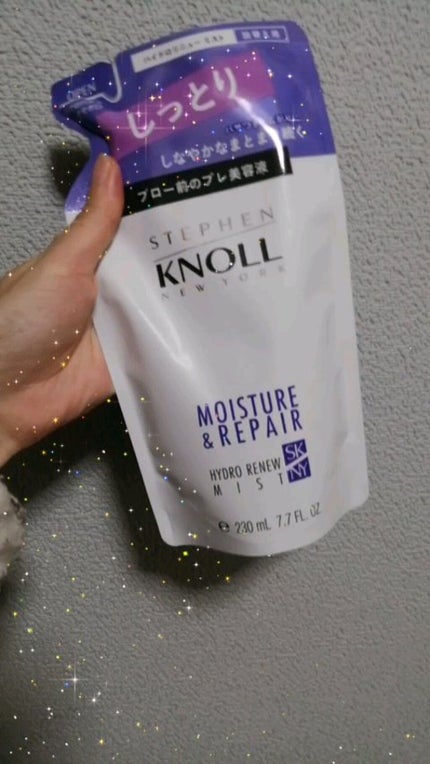 ハイドロリニュー ミスト モイスチュアリペア/スティーブンノル ニューヨーク/プレスタイリング・寝ぐせ直しを使ったクチコミ(1枚目)