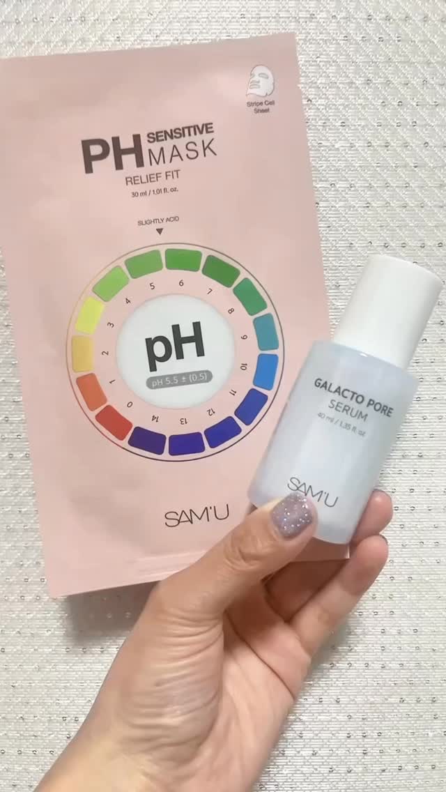 PHセンシティブマスク リリーフフィット/SAM'U/シートマスク・パックの人気ショート動画