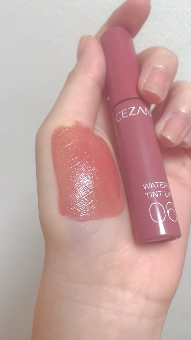 ウォータリーティントリップ/CEZANNE/リップティントを使ったクチコミ（1枚目）