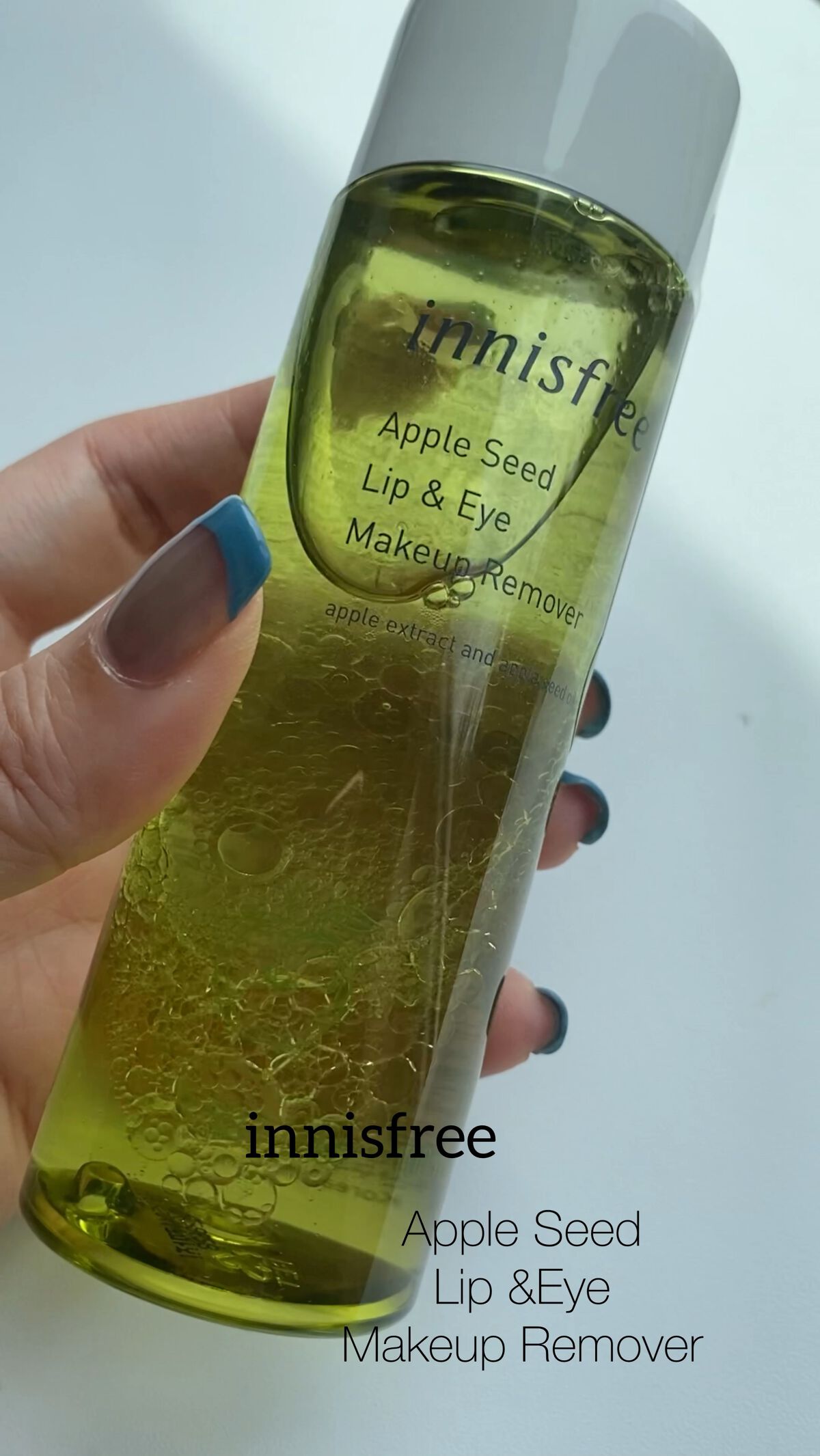 アップルシード リップ＆アイメイク リムーバー/innisfree/ポイントメイクリムーバーの動画クチコミ3つ目