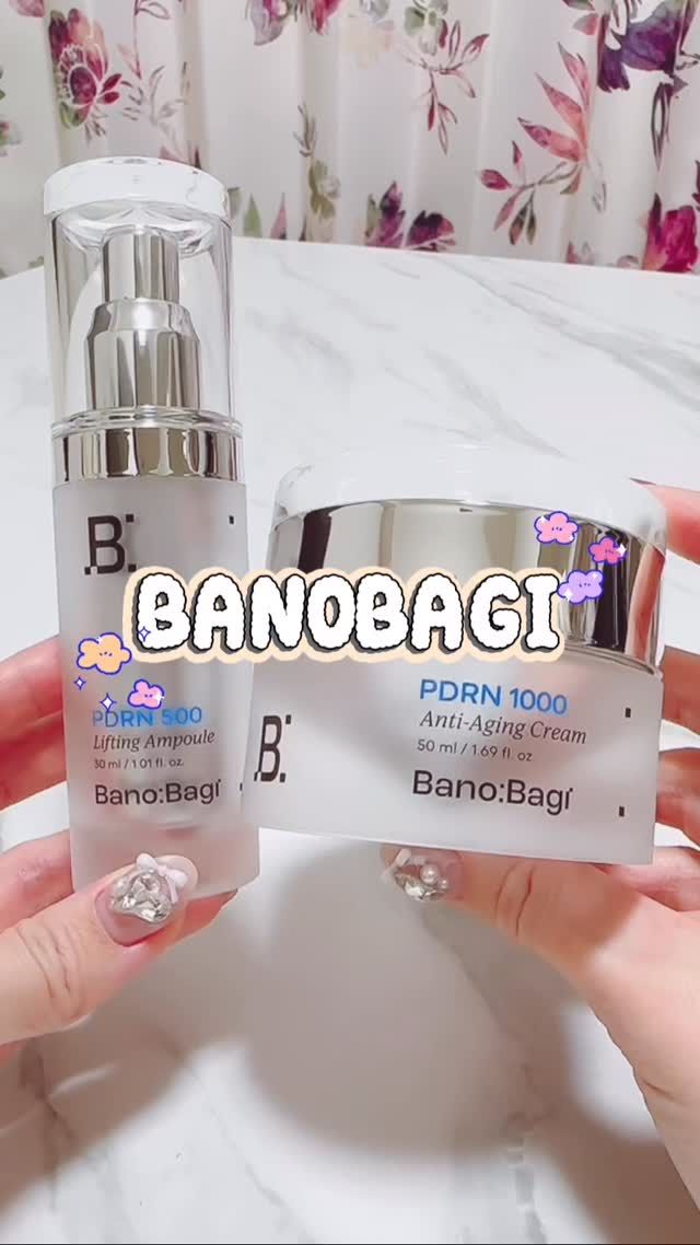 PDRNアンチエイジングクリーム/BANOBAGI/フェイスクリームの人気ショート動画