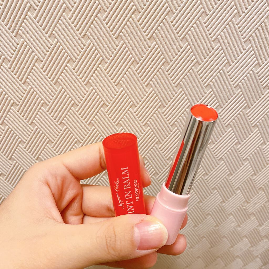 シュガー カラー ティント イン バーム/SKINFOOD/リップティントの動画クチコミ1つ目