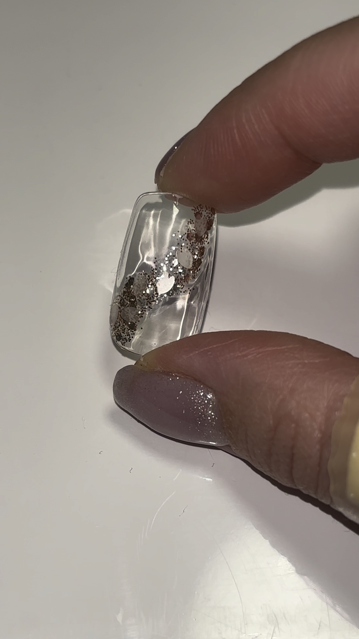 グリッター６個セット/DAISO/ネイルチップ・パーツの人気ショート動画