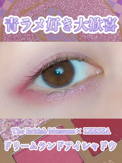 ドリームランドアイシャドウ ( 4シェード )/ZEESEA/アイシャドウパレットの人気ショート動画