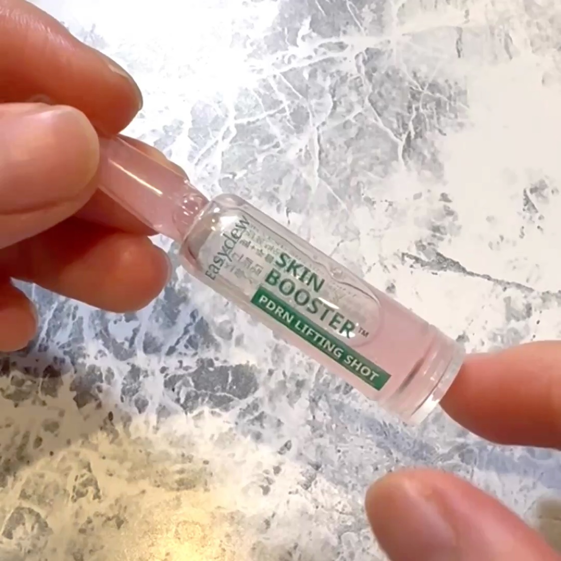 溶けるMTSニードルショット/Easydew/美容液の動画クチコミ2つ目