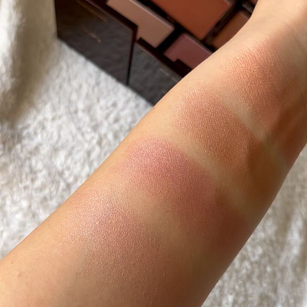 DEWY CHEEK COLOR/heme/パウダーチークを使ったクチコミ（3枚目）