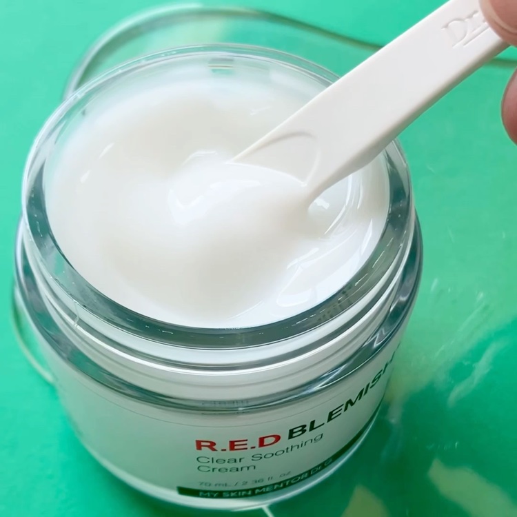 レッドB・Cスムージングクリーム/Dr.G/フェイスクリームを使ったクチコミ（3枚目）