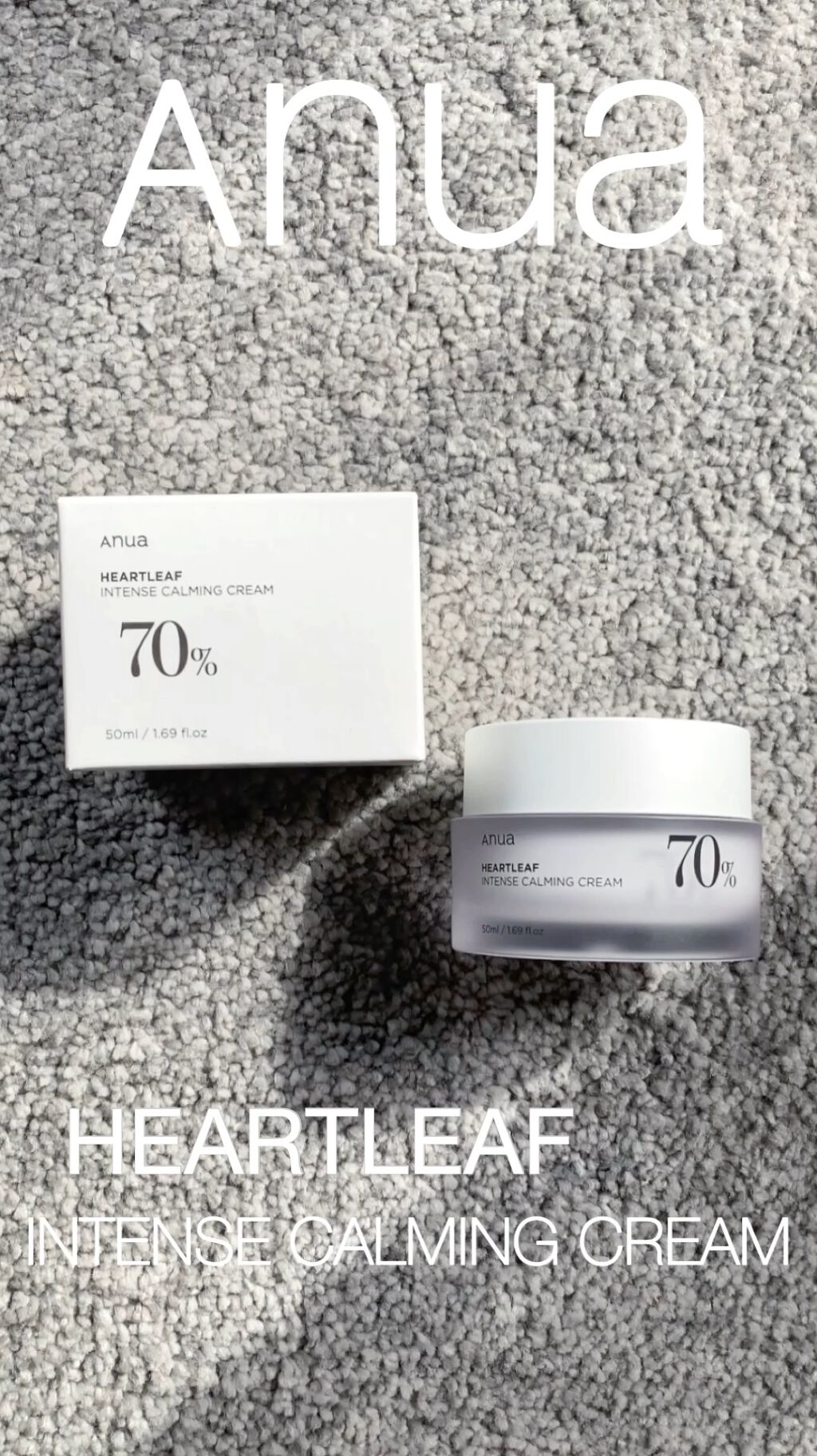 ドクダミ 70 インテンスカーミングクリーム/Anua/フェイスクリームの人気ショート動画