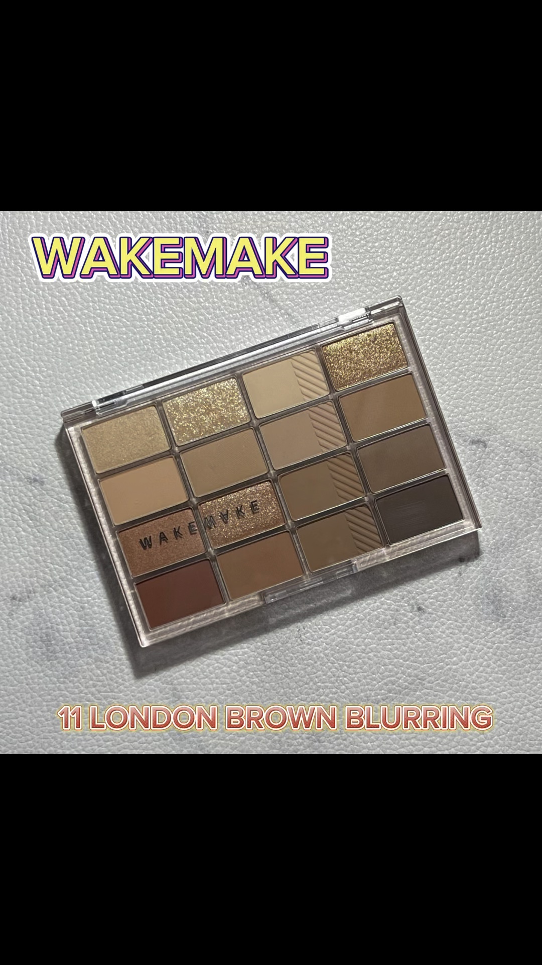 ソフトブラーリングアイパレット/wakemake/アイシャドウパレットを使ったクチコミ（1枚目）