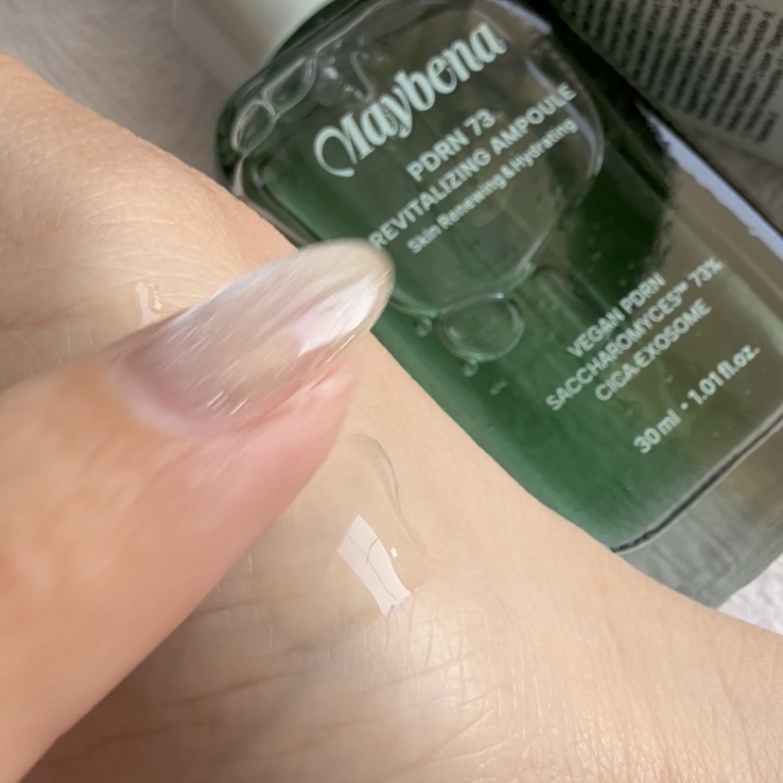 PDRN 73 リバイタライジング アンプル/MAYBENA/美容液の動画クチコミ5つ目