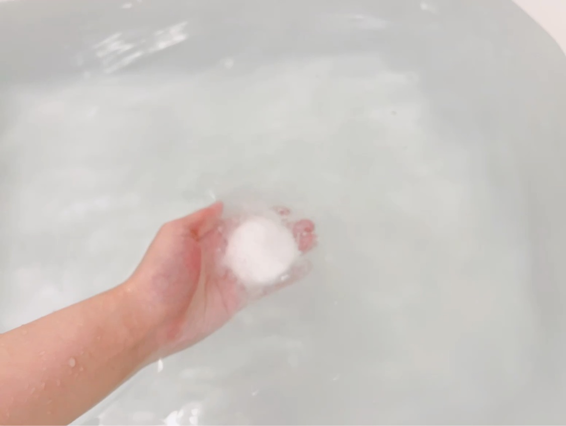 重炭酸入浴剤 moi s cle /アイリスオーヤマ/炭酸系入浴剤を使ったクチコミ（2枚目）