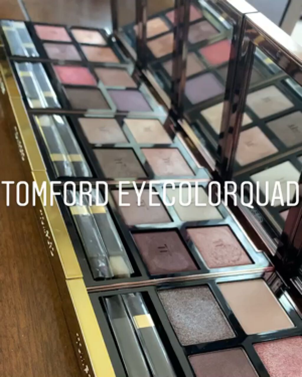 アイ カラー クォード/TOM FORD BEAUTY/アイシャドウパレットを使ったクチコミ（1枚目）