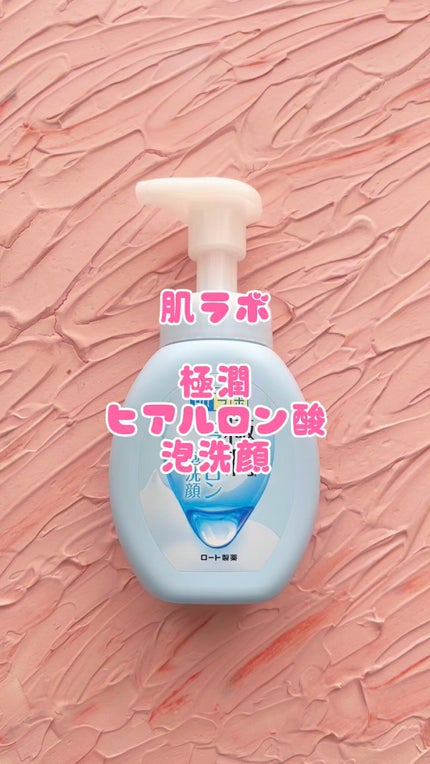 極潤 ヒアルロン泡洗顔/肌ラボ/泡洗顔の人気ショート動画