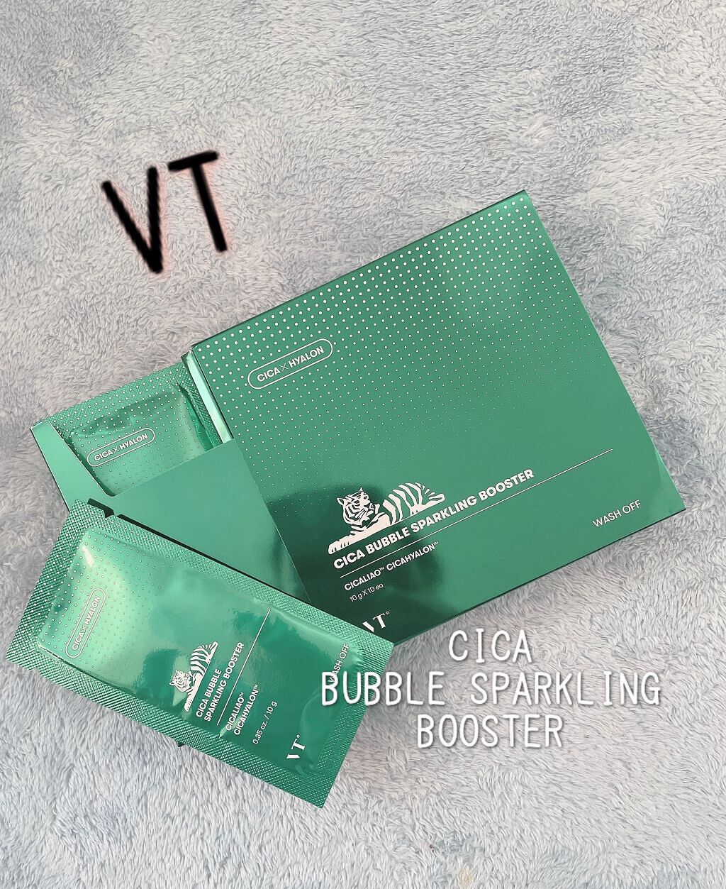 CICA バブルスパークリングブースター／VTのショート動画をLIPSで