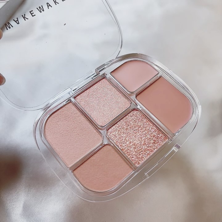 ソフトシアーマルチパレット/wakemake/アイシャドウパレットを使ったクチコミ（2枚目）