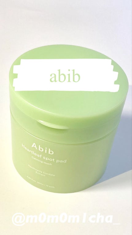 ドクダミカーミングタッチスポットパッド/Abib /トナーパッドの人気ショート動画