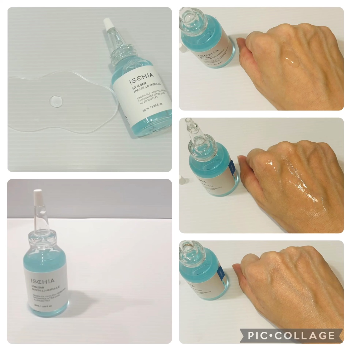 ヒアルサンアンプルデュオ ナイアシン5.0 アクアタイド4.0SET/ISCHIA/美容液を使ったクチコミ（2枚目）