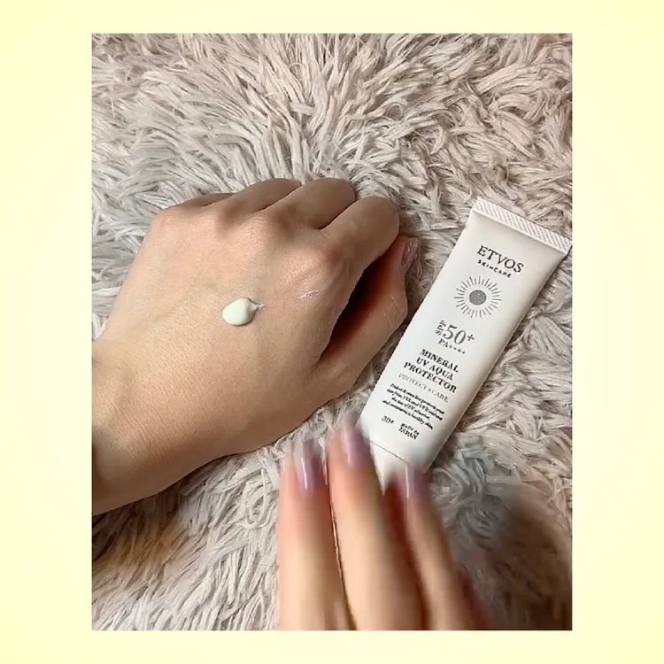 ミネラルUVアクアプロテクター/エトヴォス/日焼け止めローションを使ったクチコミ（2枚目）